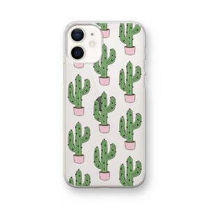 Cactus Lover: iPhone 12 mini Transparant Hoesje