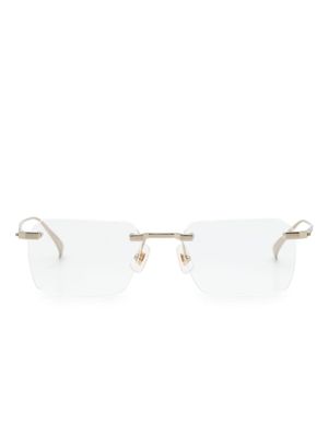 Dunhill lunettes de vue à design sans monture - Or