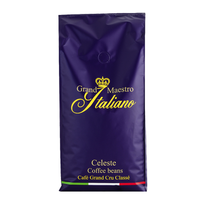 Grand Maestro Italiano - koffiebonen - Celeste Grand Maestro Italiano - koffiebonen - Celeste