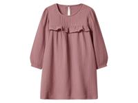 lupilu Mousseline kinder jurk (Lichtroze, 122/128)