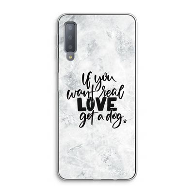 Partner in crime: Samsung Galaxy A7 (2018) Transparant Hoesje