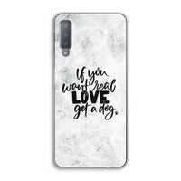 Partner in crime: Samsung Galaxy A7 (2018) Transparant Hoesje
