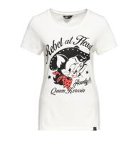 Queen Kerosin Howdy Shirt Off White-XXL