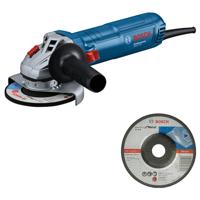 Bosch Professional GWS 12-125 Haakse slijper 125mm 1200W + doorslijpschijf - 06013A6100