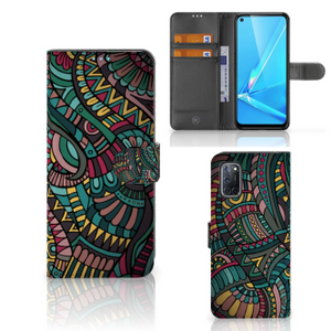 OPPO A72 | OPPO A52 Telefoon Hoesje Aztec