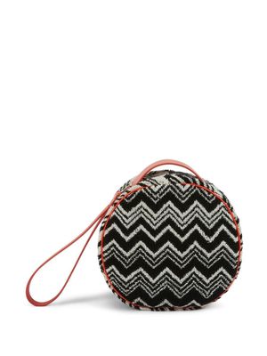 Missoni Home trousse de toilette Keith à chevrons - Noir
