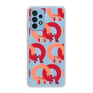 Dogs: Samsung Galaxy A52 Transparant Hoesje