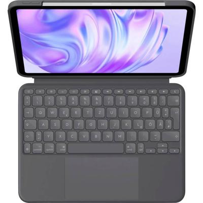 Logitech Logitech Combo Touch - Tastatur und Foli Tablettoetsenbord met BookCover Geschikt voor merk (tablet): Apple iPad Pro 11 (M4, 2024)
