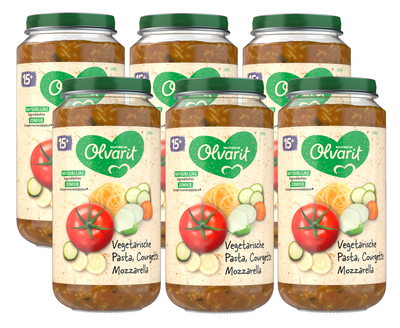 Olvarit 15m+ Vegetarische Pasta Courgette Mozzarella