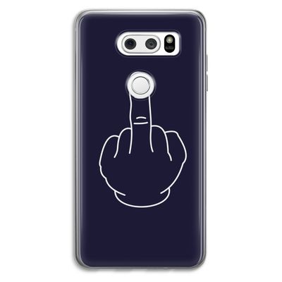 F**k U: LG V30 Transparant Hoesje
