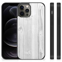 iPhone 12 Pro Max Grip Case White Wood
