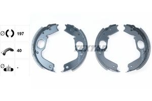 Remschoenset, parkeerrem 91056900