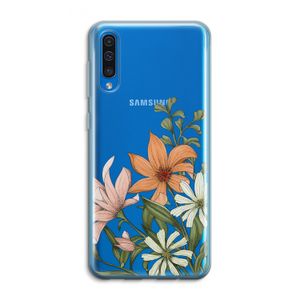 Floral bouquet: Samsung Galaxy A50 Transparant Hoesje