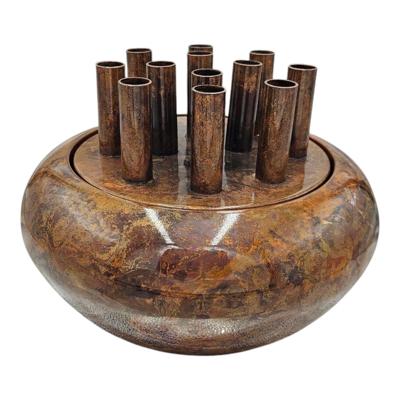 Mansion Atmosphere Bloemenbuisvaas scarlett koper ø28xh24cm