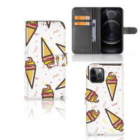 Apple iPhone 12 Pro Max Book Cover Icecream