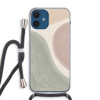 Geo #6: iPhone 12 Transparant Hoesje met koord