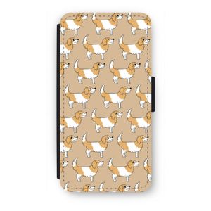Doggy: iPhone 7 Plus Flip Hoesje