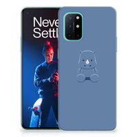 OnePlus 8T Telefoonhoesje met Naam Baby Rhino - thumbnail