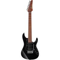 Ibanez Prestige AZ24047-BK Black 7-snarige elektrische gitaar met koffer - thumbnail