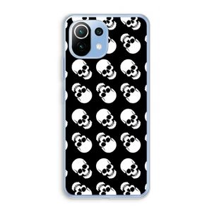 Musketon Skulls: Xiaomi Mi 11 Lite Transparant Hoesje
