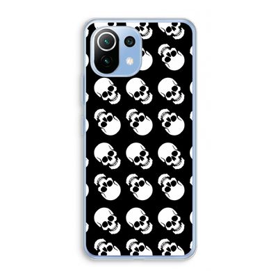 Musketon Skulls: Xiaomi Mi 11 Lite Transparant Hoesje