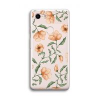 Peachy flowers: Google Pixel 3 Transparant Hoesje