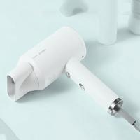 Originele Xiaomi Mijia Zhibai 1800W haar droger Mini Draagbare Anion 1800W 2 Speed temperatuur föhn Amerikaanse Plug(White)