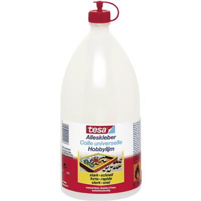 Tesa Hobbylijm - 1750 gr - transparant - alleslijm - knutsellijm