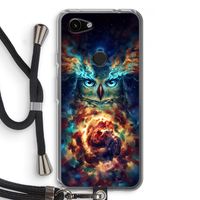 Aurowla: Pixel 3a Transparant Hoesje met koord