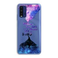 Stars quote: Xiaomi Redmi 9T Transparant Hoesje