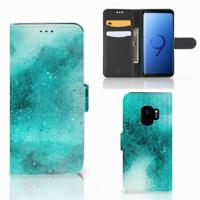 Hoesje Samsung Galaxy S9 Painting Blue Hoesje Samsung Galaxy S9 Painting Blue
