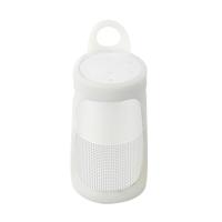 Draagbare silicagel Bluetooth Speaker beschermhoes voor BOSE SoundLink revolve + (wit)