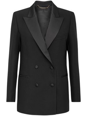 Philipp Plein blazer ample à boutonnière croisée - Noir