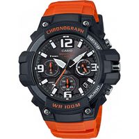 Horlogeband Casio 10526077.MCW-100H-4AV Kunststof/Plastic Oranje 16mm