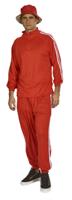 Rood Trainingspak + Hoed Anthony Rood Trainingspak + Hoed Anthony