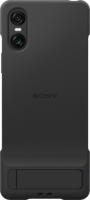 Sony Xperia 10 VI Back Cover Zwart Met Standaard - thumbnail