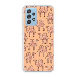 Kameel: Samsung Galaxy A73 Transparant Hoesje
