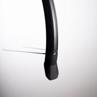 Eurofender Spatbordset 28" lampo 58 mm breed - zwart