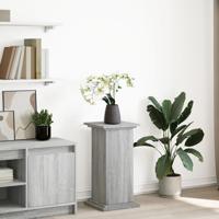 VidaXL Sokkel met opbergruimte 31x30x60 cm bewerkt hout grijs sonoma
