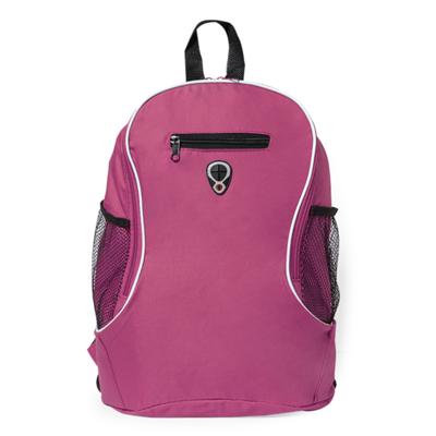 Rugzak - roze - 21.5 liter - backpack met flessenhouder - schooltas - 40 cm