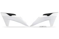 UFO PLAST Radiator covers ufo ktm white