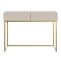 NADUVI Collection Vesper Kaptafel - Greige / Goud