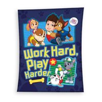 Paw Patrol thema fleecedeken/plaid 100 x 140 cm    -