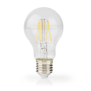Nedis LED-Filamentlamp E27 | A60 | 4 W | 470 lm | 2700 K | Warm Wit | Retrostijl | 1 Stuks - LBFE27A601
