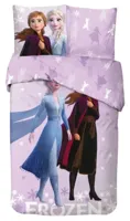 Frozen Dekbedovertrek roze 140 x 200 cm - katoen - 65 x 65 cm