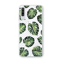 Geometrische jungle: Samsung Galaxy A70 Transparant Hoesje
