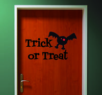 Deursticker Trick or Treat