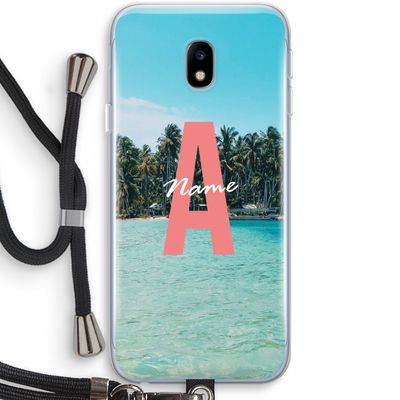Pacific Dream: Samsung Galaxy J3 (2017) Transparant Hoesje met koord