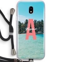 Pacific Dream: Samsung Galaxy J3 (2017) Transparant Hoesje met koord