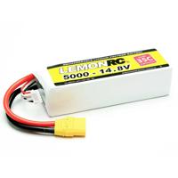 LemonRC LiPo accupack 14.8 V 5000 mAh Aantal cellen: 4 35 C Softcase XT90 - thumbnail